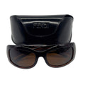 WagnPurr Shop Women's Sunglasses FENDI Vintage Wrap Sunglasses - Tortoise