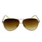 WagnPurr Shop Women's Sunglasses JUDITH LEIBER Vintage Aviator Sunglasses with Purple Swarovski Crystals - Silver