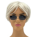 WagnPurr Shop Women's Sunglasses OLIVER PEOPLES Semi Rimless  Unisex Sunglasses - Black