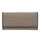 WagnPurr Shop Women's Wallet CELINE Vintage Macadam Canvas Long Bifold Wallet - Beige