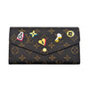 WagnPurr Shop Women's Wallet LOUIS VUITTON Monogram Love Lock Sarah Long Wallet - Brown NEW w/Out Tags