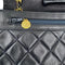 Wag N' Purr Shop Handbag CHANEL Classic Vintage Medium Quilted Leather Flap Shoulder Bag - Midnight Blue/Black