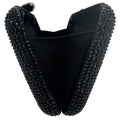 Wag N' Purr Shop Handbag HANDBAG Rhinestone Convertible Clutch Evening Bag - Black New w/Out Tags