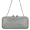 Wag N' Purr Shop Handbag HANDBAG Rhinestone Convertible Clutch Evening Bag - Silver New w/Out Tags