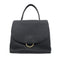 Wag N' Purr Shop Handbag LOEFFLER RANDALL Carina Twisted Ring Leather Satchel - Black New w/Tags