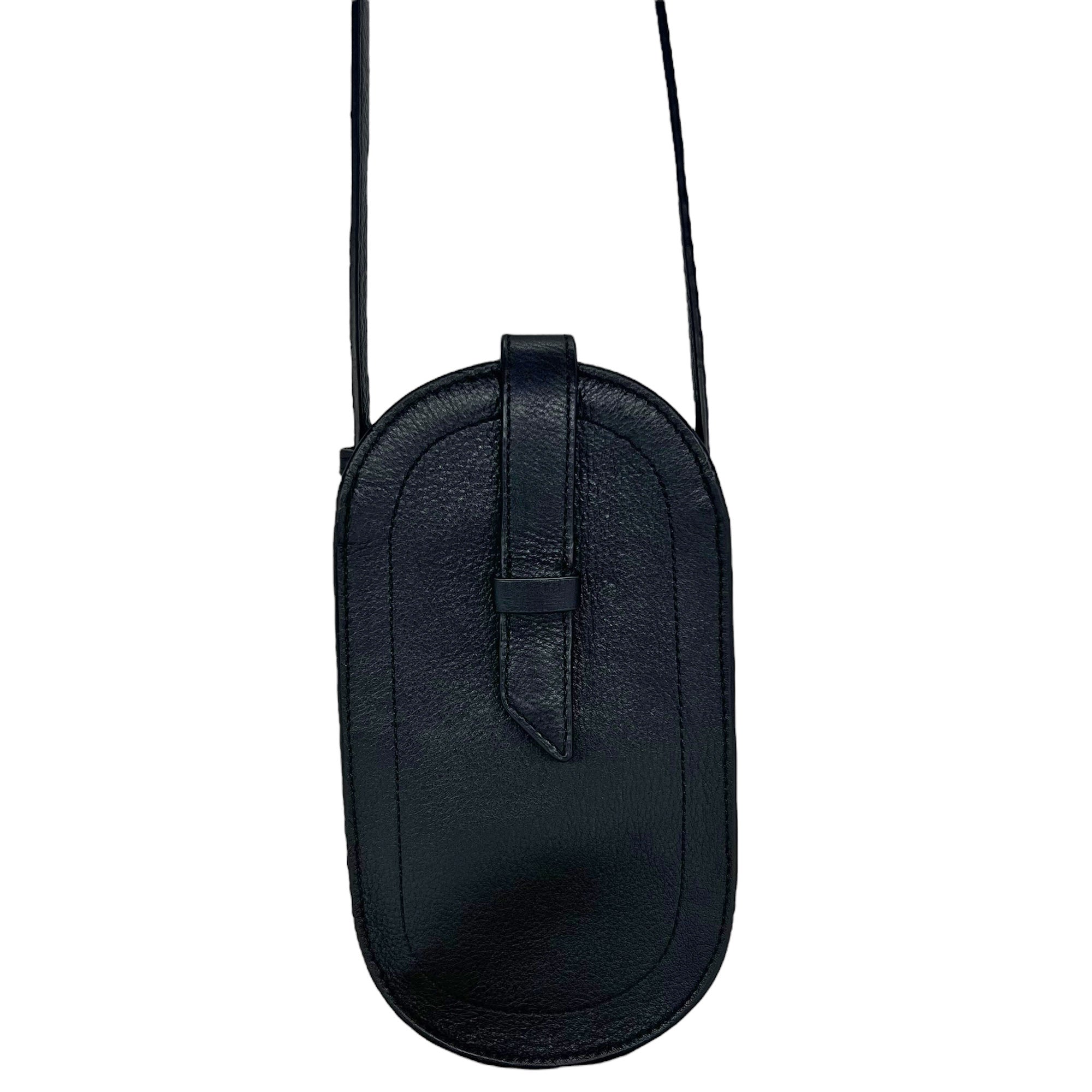 LUCKY BRAND Jeun Leather Crossbody Phone Bag Black Wag N' Purr Shop