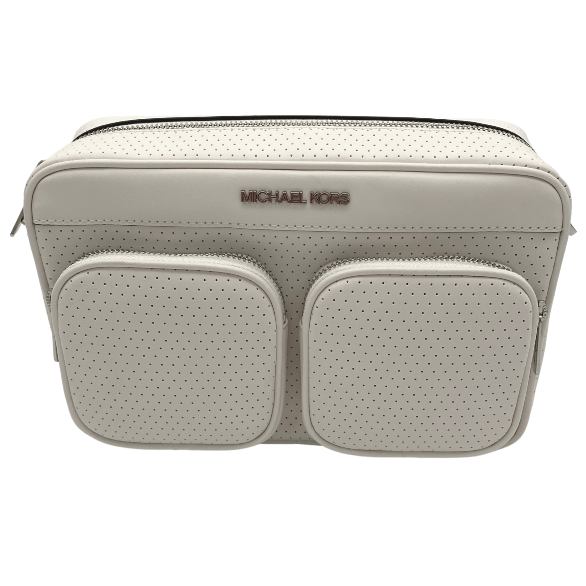 Michael kors perforated sales bag