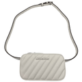 Wag N' Purr Shop Handbag MICHAEL KORS Rose Quilted Convertible Belt Bag - White NEW w/Tags