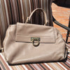 Wag N' Purr Shop Handbag SALVATORE FERRAGAMO Leather Handle/Shoulder Bag - Taupe
