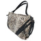 Wag N' Purr Shop Handbag SHARIF Leather Anaconda Tears Print Slouch Shopper Tote - New w/out Tags