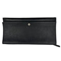 Wag N' Purr Shop Handbag SHINOLA Signature Leather Accordion Clutch - Black