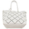 Wag N' Purr Shop Handbag SHIRALEAH Alaia Vegan Leather Tote Convertible Shoulder Bag - White New w/out Tags