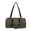 Wag N' Purr Shop Handbag SHIRALEAH Barrel Bag Olive with Gold Studds - New w/Tags
