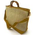 Wag N' Purr Shop Handbag SHIRALEAH Emilia Tote- Ivory New w/Tags