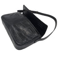 Wag N' Purr Shop Handbag STAUD Tommy Croc-Embossed Black Shoulder Bag - NWT