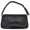 Wag N' Purr Shop Handbag STAUD Tommy Croc-Embossed Black Shoulder Bag - NWT