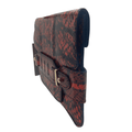 Wag N' Purr Shop Handbag TILA MARCH Italian Snake Inspired Clutch- Red, Black New w/Tags