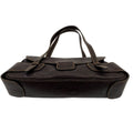 Wag N' Purr Shop Handbag TOD'S Italian Leather Baguette Handlebag- Brown