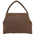 Wag N' Purr Shop Handbag Vintage Beaded Handle Handbag - Copper