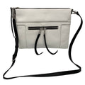 Wag N' Purr Shop Handbag ZADIG&VOLTAIRE Panglo Leather Clutch Crossbody - White New w/Tags