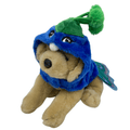 Wag N' Purr Shop Pet Outfit Lil Hobbs Peacock Costume - Blue