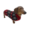 Wag N' Purr Shop Pet Sweater VIBRANT LIFE Argyle Dog Sweater - Burgundy, Grey, Black & White New w/Tags