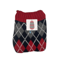 Wag N' Purr Shop Pet Sweater VIBRANT LIFE Argyle Dog Sweater - Burgundy, Grey, Black & White New w/Tags