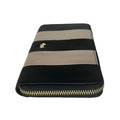 WagnPurr Shop Accessories RADLEY LONDON Zip Around Striped Leather Wallet - Black & Cream New w/Tags