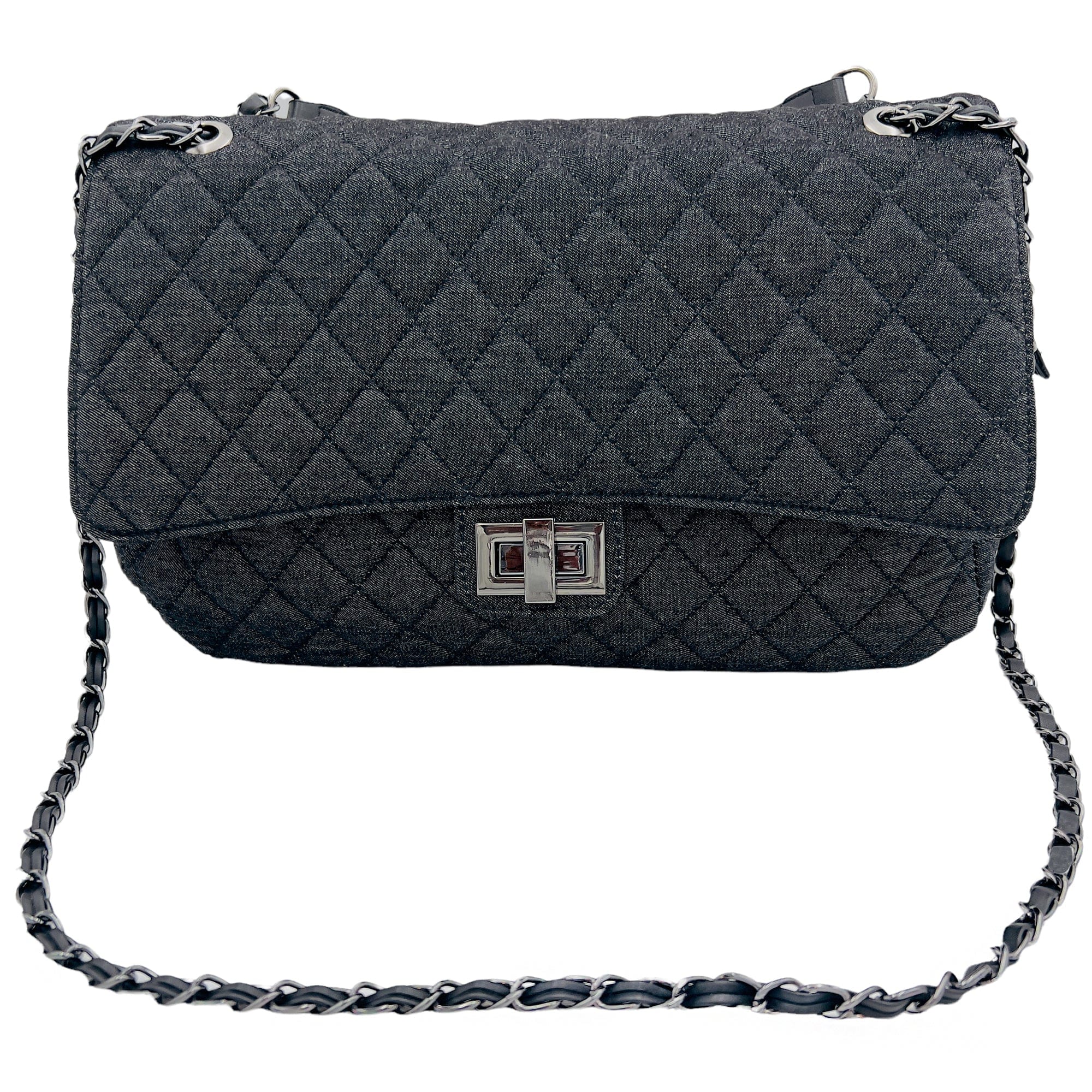 Chanel Tweed Small Easy Reissue Messenger Bag