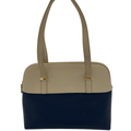 WagnPurr Shop Handbag BROOKS BROTHERS Colorblock Tote – blue/ beige