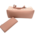 WagnPurr Shop Handbag COACH Bundle: Laser Cut City Tote Bag & Wallet - Pink New w/Tags
