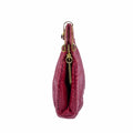 WagnPurr Shop Handbag JUDITH LEIBER Vintage Snakeskin Convertible Crossbody - Red