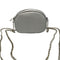 WagnPurr Shop Handbag MEIRA T Belt Bag with Chain Shoulder & Evening Straps - Silver New w/out Tags