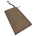 WagnPurr Shop Handbag MICHAEL KORS Leather Wristlet - Taupe
