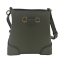 WagnPurr Shop Handbag MICHAEL KORS Mercer Gallery Extra-Small Pebbled Leather Crossbody - Olive New w/Tags