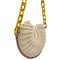WagnPurr Shop Handbag POOLSIDE Crochet Conch Shoulder Bag - Beige New w/Tags