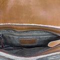WagnPurr Shop Handbag PRADA Juta "Viper" Snakeskin, Leather & Raffia Shoulder Bag - Tan & Gold