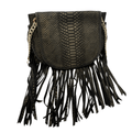 WagnPurr Shop Handbag RAMY BROOK Fringe Camille Shoulder Bag - Black, New w/Tags