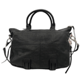 WagnPurr Shop Handbag SHE + LO Webbed Satchel- Black New w/Tags