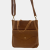 WagnPurr Shop Handbag SSEKO Shopper Crossbody with "Pluck" Reusable Tote - Caramel New w/Tags