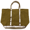 WagnPurr Shop Handbag VANESSA BRUNO Le Cabas Sequin Tote - Mustard New w/out Tags