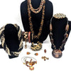 WagnPurr Shop Jewelry Bundle SAFARI - OUT OF AFRICA Bundle - Beige, Black, Brown, Gold
