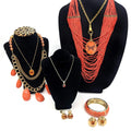 WagnPurr Shop Jewelry Bundle SUN-KISSED SUNSET Bundle - Peach, Orange, Gold, Silver, Coral, Amber