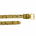 WagnPurr Shop Men's Belt DOLCE & GABBANA Vintage Belt - Beige Snake Skin Pattern