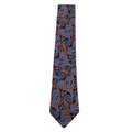 WagnPurr Shop Men's Tie BOSS by HUGO BOSS Silk Paisley Tie - Blue & Orange