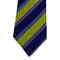 WagnPurr Shop Men's Tie CANALI Textured Diagonal Stripe Tie - Blue, Purple, Lime