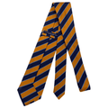 WagnPurr Shop Men's Tie GEOFF NICHOLSON Diagonal Striped Tie - Blue & Orange