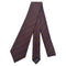 WagnPurr Shop Men's Tie IMPERMEABLE Silk Cross Hatch Tie - Black & Red