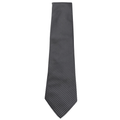 WagnPurr Shop Men's Tie LOMBARDO Diagonal Embossed Line Tie - Silver & Black