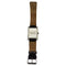 WagnPurr Shop Men's Watch ASHWORTH Leather Watch - Silver & Brown